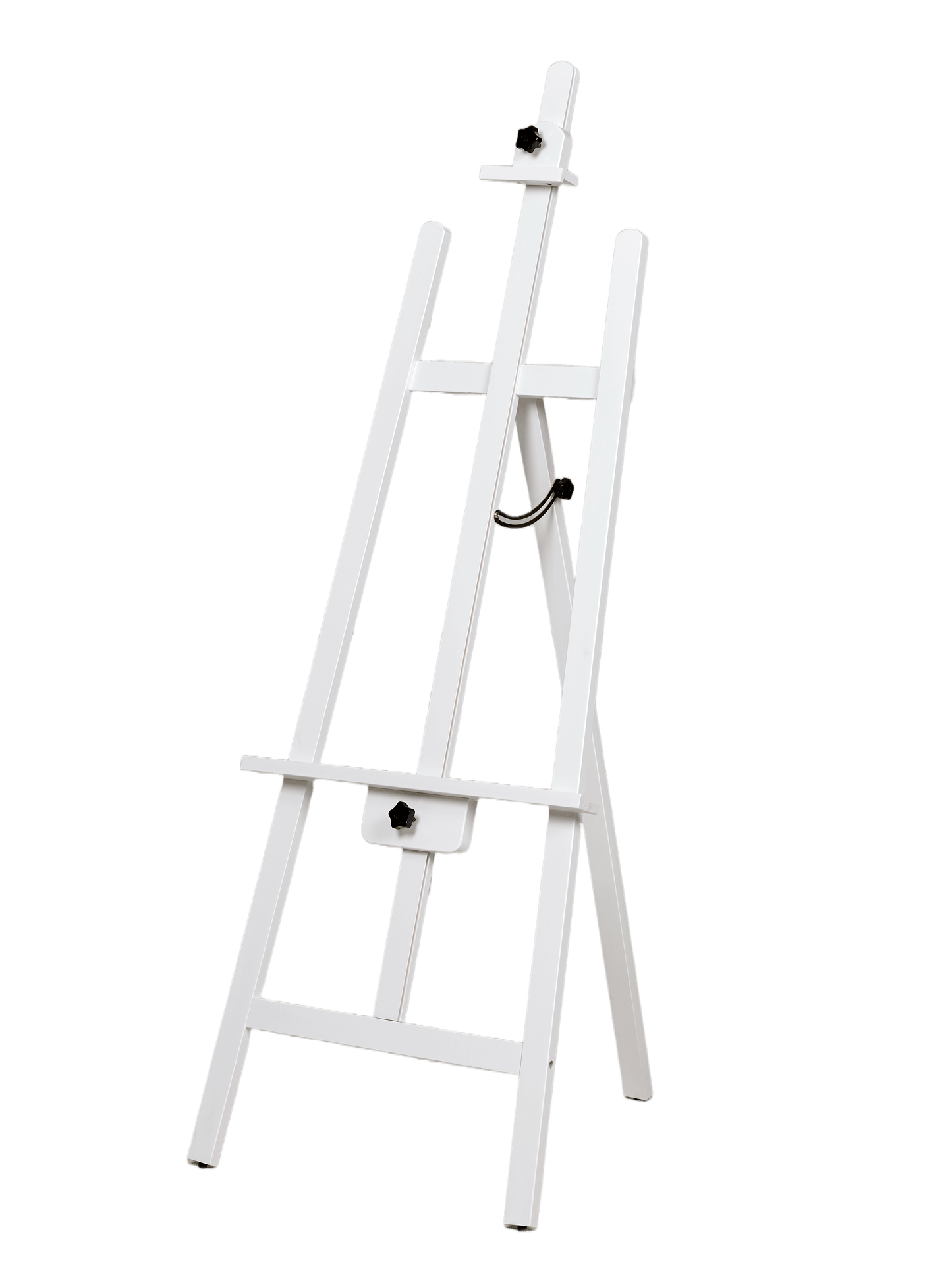 Timeless White Academy Easel: Stable and Classic Canvas Stand