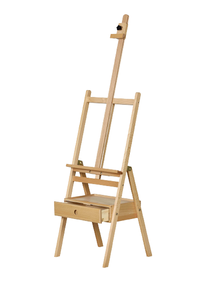 Easel with Ample Storage: Sturdiness and Convenience Combined for Artists