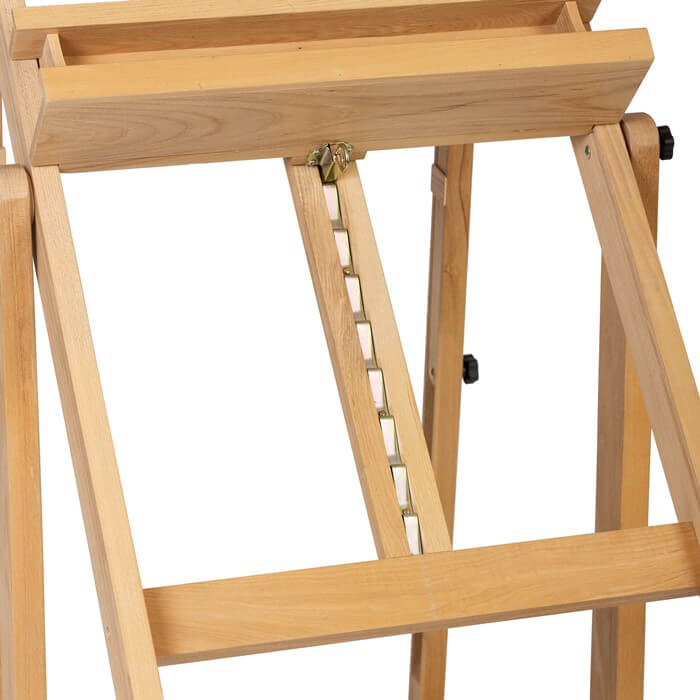 Premium Easel with Lockable Wheels and Placing Shelf